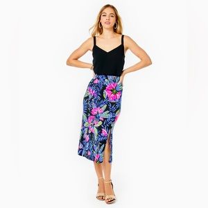 NWT Lilly Pulitzer Britty Midi Skirt Size Small
